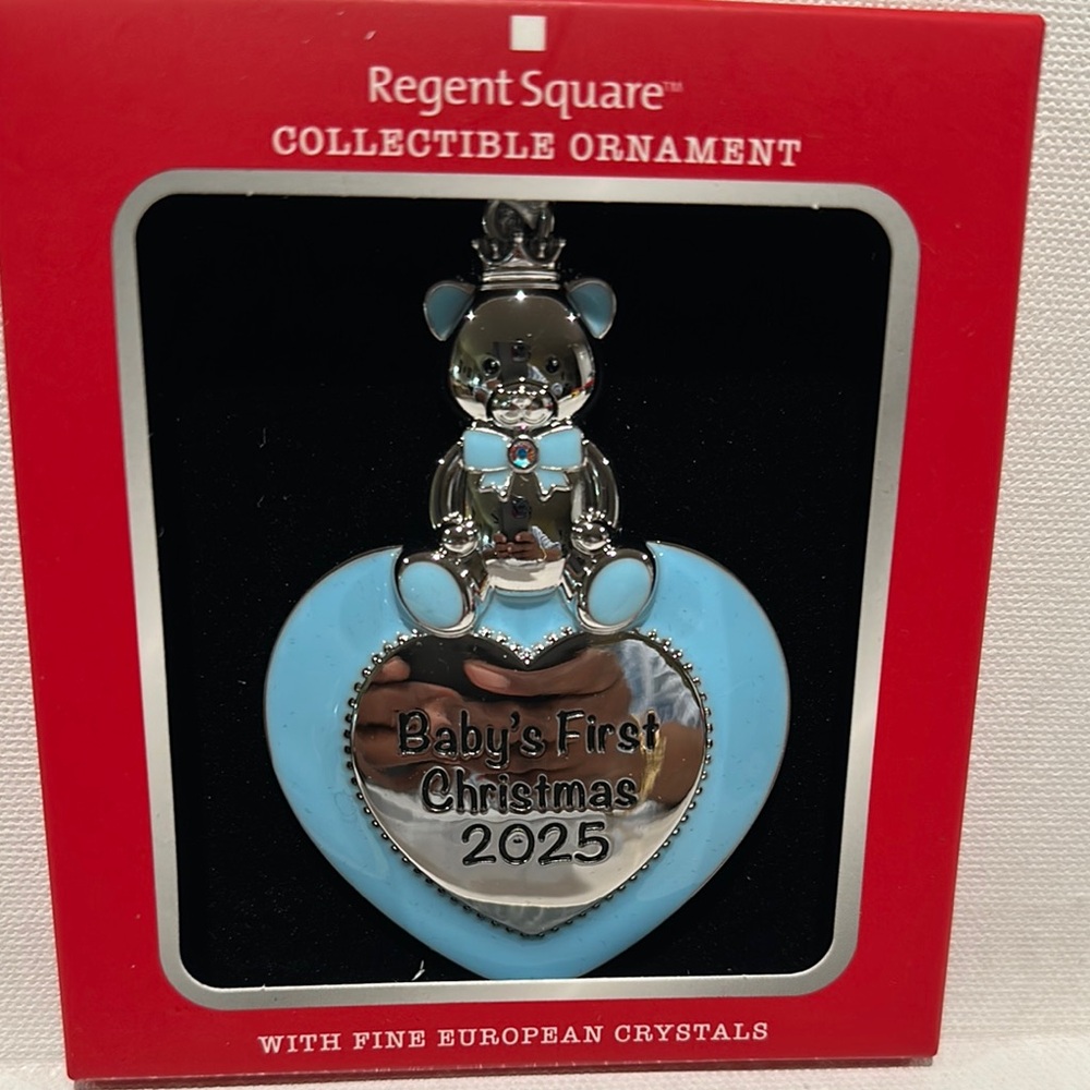 New in Box Regency Square Collectible with Fine European Crystals.